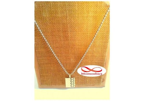 Chaine Avec Pendentif Plaque DORE En Acier Inoxydable Et Plaqué Or au meilleur prix au Maroc