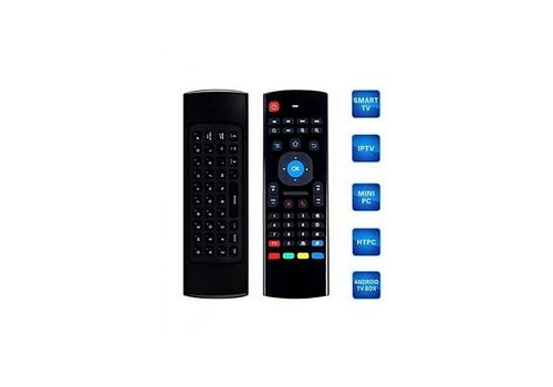 M3 2.4GHZ SANS-FIL TÉLÉCOMMANDE CONTRÔLE CLAVIER AÈRENT SOURIS NOIR au meilleur prix au Maroc