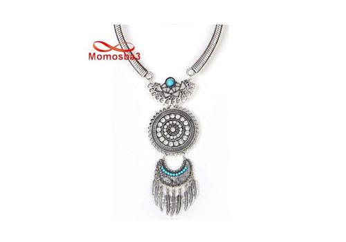 Bijoux Ensemble Collier + Boucle D'oreille Plume Pour Femme au meilleur prix au Maroc