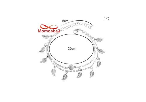 Chaîne De Cheville Pour Femme Bracelet De Pied - Argenté au meilleur prix au Maroc