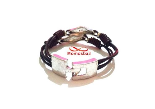 Bracelet Cuir MARRON - Unisex au meilleur prix au Maroc