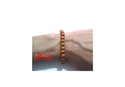 Agate Bois Sur Cordon Réglable au meilleur prix au Maroc