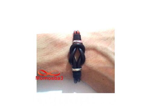 Bracelet Marine Cuir MARRON au meilleur prix au Maroc