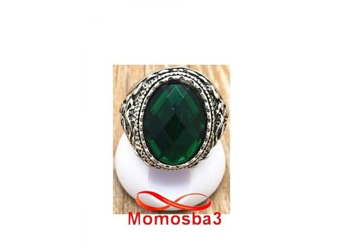 Bague Chic avec Pierre Verre Naturelle au meilleur prix au Maroc