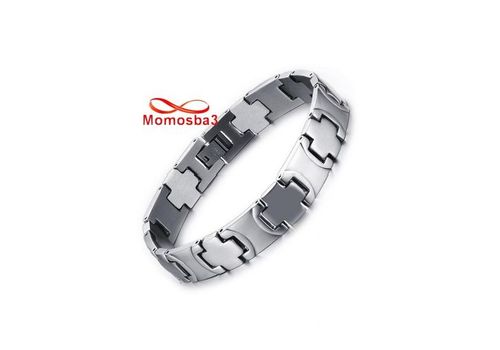 Bracelet En Acier Inoxydable - Argenté au meilleur prix au Maroc