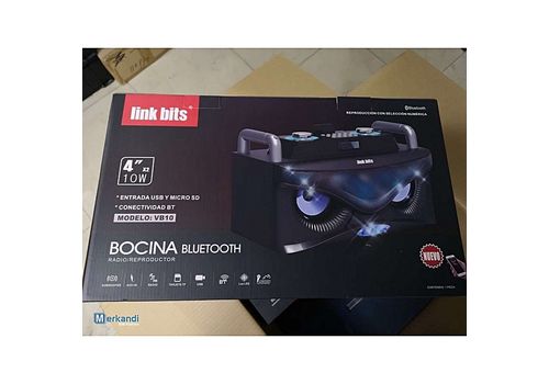 Haute parleur retroeclairage Bocina Bluetooth Recargable vb10 Usb/sd/aux/fm Avec micro karaoki au meilleur prix au Maroc