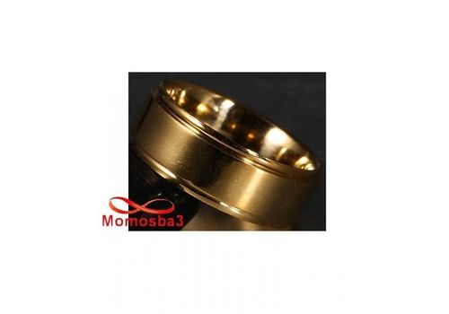 Bague En Acier Inoxydable DORE Avec Les Tailles - Unisex au meilleur prix au Maroc