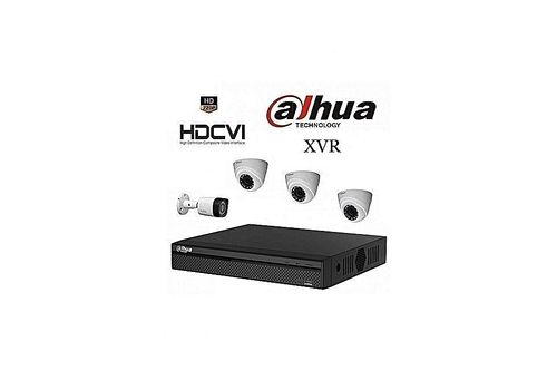 vidéosurveillance XVR + 3 caméras d'intérieur HD +1 camera extérieure HD au meilleur prix au Maroc