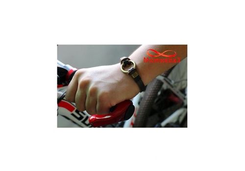 Bracelet En Cuir MARRON Véritable Symbole Et Fermoir BRONZE au meilleur prix au Maroc