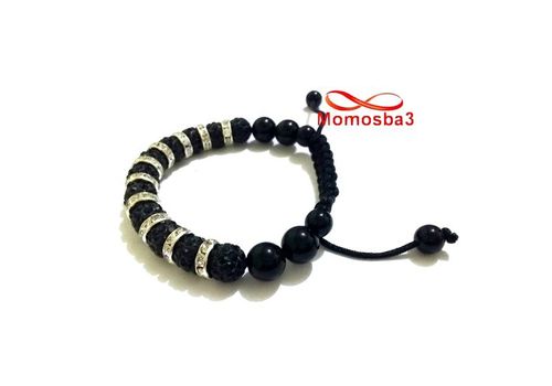 Bracelet Shamballa Crystal - Unisex au meilleur prix au Maroc