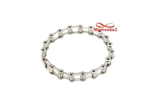 Bracelet Gourmette Chaine De Vélo En Acier Inoxydable (Réglable) au meilleur prix au Maroc