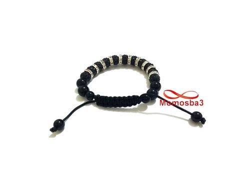 Bracelet Shamballa Crystal - Unisex au meilleur prix au Maroc