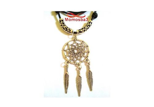 Collier Fil Noir Réglable Avec Pendentif Charme - Unisex au meilleur prix au Maroc