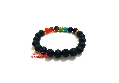 Agate Pierres Naturelle  élastique - (Unisex) au meilleur prix au Maroc