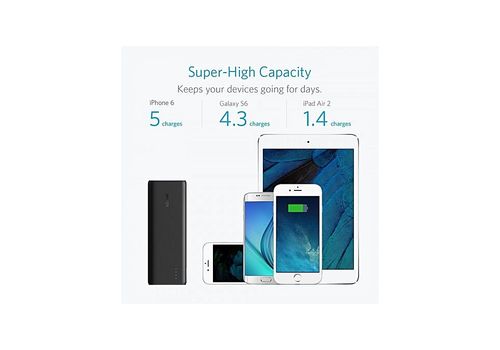 Power Bank PowerCore 15600 mAh - NOIR au meilleur prix au Maroc