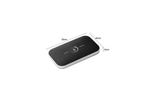 Transmitter Receiver Wireless Stereo 2-in-1 Bluetooth Audio Sound Music Adapter au meilleur prix au Maroc