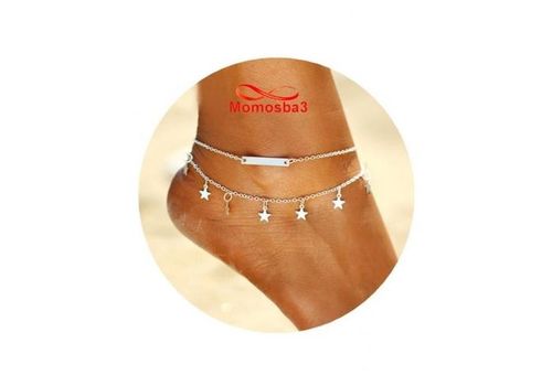 Chaîne De Cheville Pour Femme Bracelet De Pied - Argenté au meilleur prix au Maroc