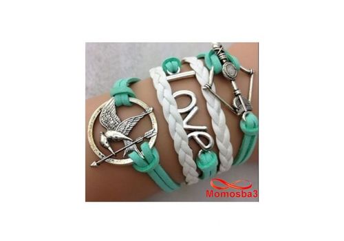 Bracelet Femme Fil Et Cuir Avec 3 Pendentifs FASHION - 2019 au meilleur prix au Maroc