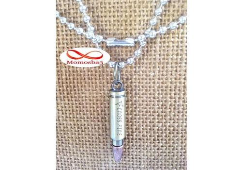 Chaine Avec Pendentif Balle Vcross Fire En Acier Inoxydable au meilleur prix au Maroc