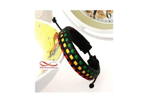 Bracelet Skye Noir Avec 3 Couleurs - Fil Réglable au meilleur prix au Maroc