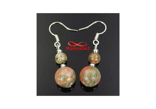 Boucle D'oreille Avec Pierre Naturelle Femme au meilleur prix au Maroc