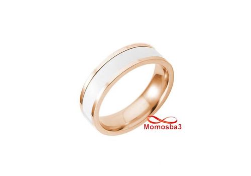 Bague En Plaqué Or et Acier Inoxydable  - Unisex au meilleur prix au Maroc