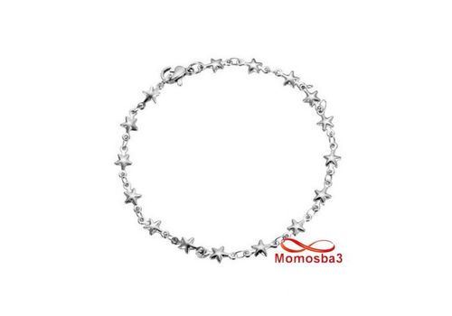 Gourmette Et Chaîne De Cheville En Acier Inoxydable Bracelet Main Et Pied - Argenté au meilleur prix au Maroc