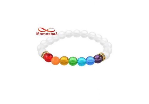 Agate Pierres Naturelle Transparent Et  élastique (Unisex) au meilleur prix au Maroc