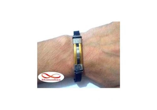 Bracelet En Silicone, Acier Inoxydable & Plaqué Or au meilleur prix au Maroc