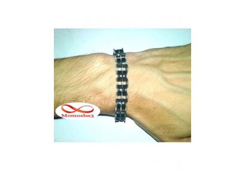 Bracelet En Acier Inoxydable Et Silicone (Réglable) au meilleur prix au Maroc