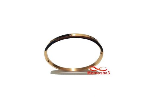 Bracelet En Acier Inoxydable DORE Pour Femmes au meilleur prix au Maroc