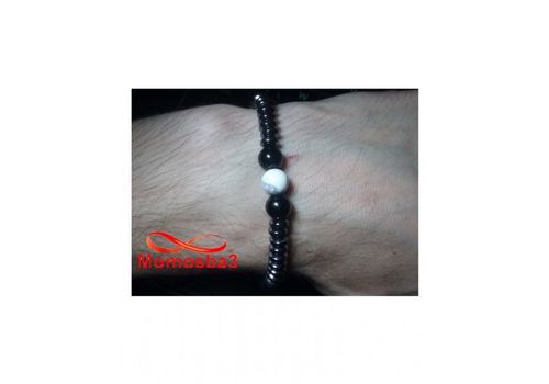 Agate Hématite Et Pierres Naturelle - élastique au meilleur prix au Maroc