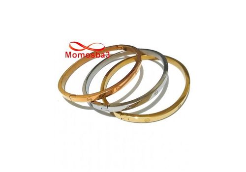 3 Bracelets en Acier Inoxydable et Plaqué Or Tri Colors Argent Or et Or ROSE au meilleur prix au Maroc