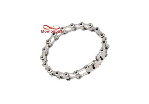 Bracelet Gourmette Chaine De Vélo En Acier Inoxydable (Réglable) au meilleur prix au Maroc