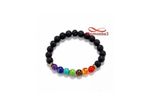 Agate Pierres Naturelle  élastique - Unisex au meilleur prix au Maroc