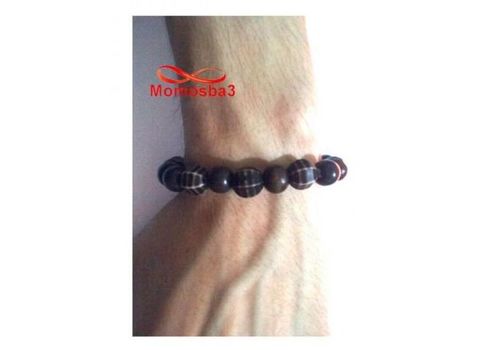 Agate Bois MARRON a La Mode Unisex au meilleur prix au Maroc