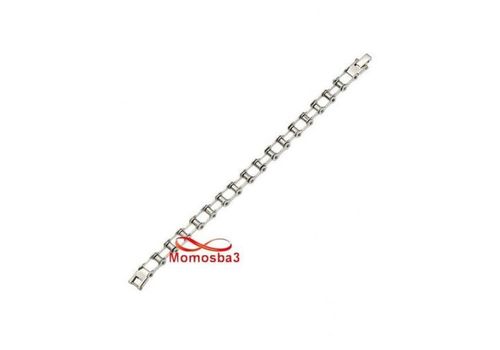 Bracelet Gourmette Chaine De Vélo En Acier Inoxydable (Réglable) au meilleur prix au Maroc