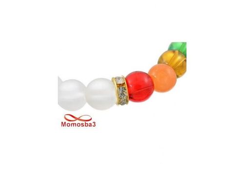 Agate Pierres Naturelle Transparent Et  élastique (Unisex) au meilleur prix au Maroc