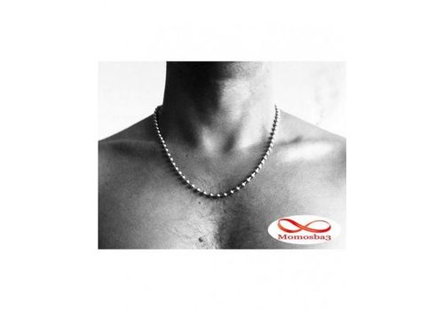 Collier Gi's En Boules D'acier Inoxydable au meilleur prix au Maroc