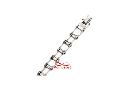 Bracelet Gourmette Chaine De Vélo En Acier Inoxydable (Réglable) au meilleur prix au Maroc