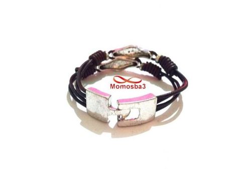 Bracelet Cuir MARRON - Unisex au meilleur prix au Maroc
