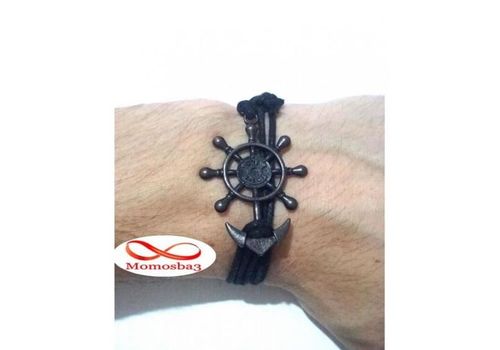 Collier Bracelet Marine Avec Cordon Réglable - Unisex au meilleur prix au Maroc