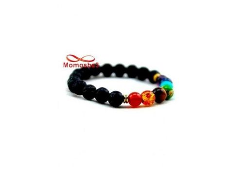 Agate Pierres Naturelle  élastique - Unisex au meilleur prix au Maroc