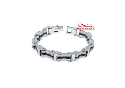 Bracelet En Acier Inoxydable Et Silicone (Réglable) au meilleur prix au Maroc