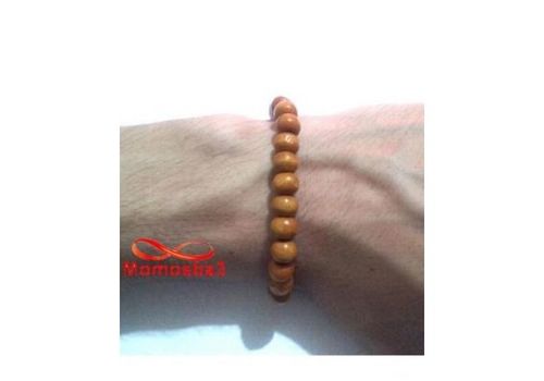 Agate Bois Sur Cordon Réglable au meilleur prix au Maroc