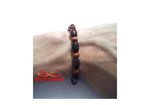 Agate Bois MARRON élastique - Unisex au meilleur prix au Maroc