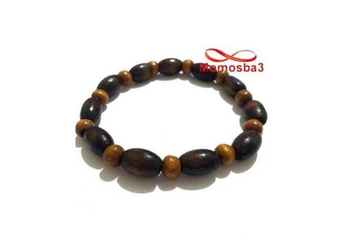 Agate Bois MARRON élastique - Unisex au meilleur prix au Maroc