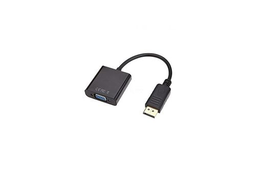 CONVERTISSEUR DISPLAYPORT MALE VERS VGA FEMELLE CABLE ADAPTATEURA au meilleur prix au Maroc
