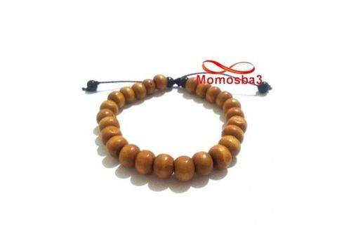 Agate Bois Sur Cordon Réglable au meilleur prix au Maroc