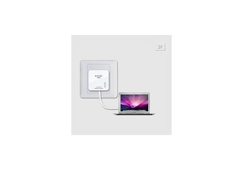 Kit Mini adaptateur CPL P200 BLANC + Powerline Extender wifi  N300  PW201A -BLANC au meilleur prix au Maroc